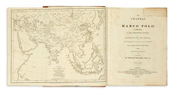 TRAVEL  POLO, MARCO. The Travels of Marco Polo . . . translated from the Italian, with Notes, by William Marsden, F.R.S. &c.  1818